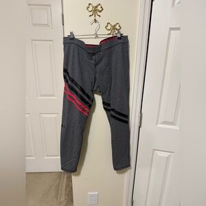 Under Armour Gray and Pink Leggings